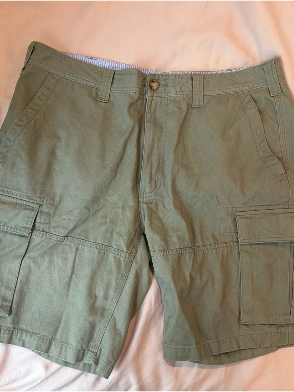 Club Room Olive Green Cargo Shorts